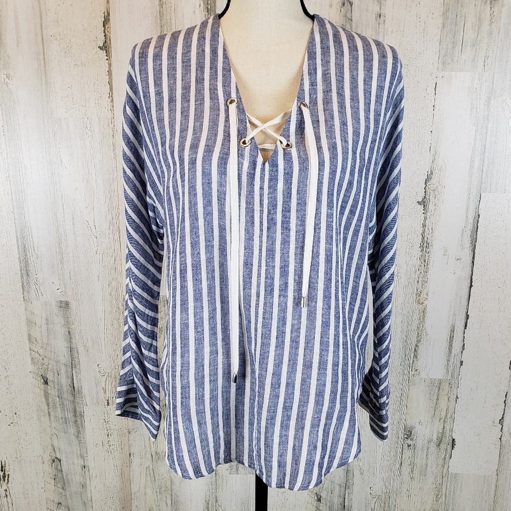 Rails Lily Parisian Blue Top Size XS